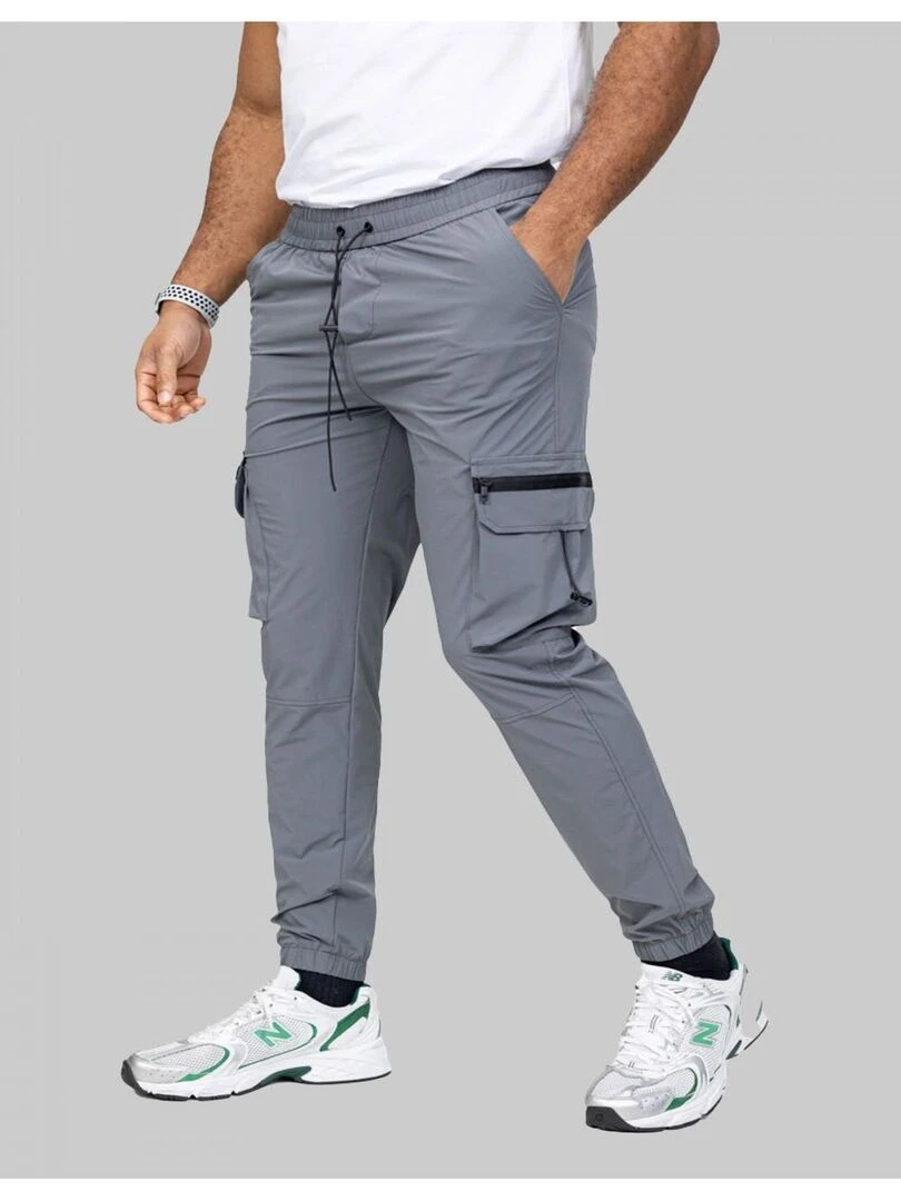 PANTALON CARGO Kebello Gris