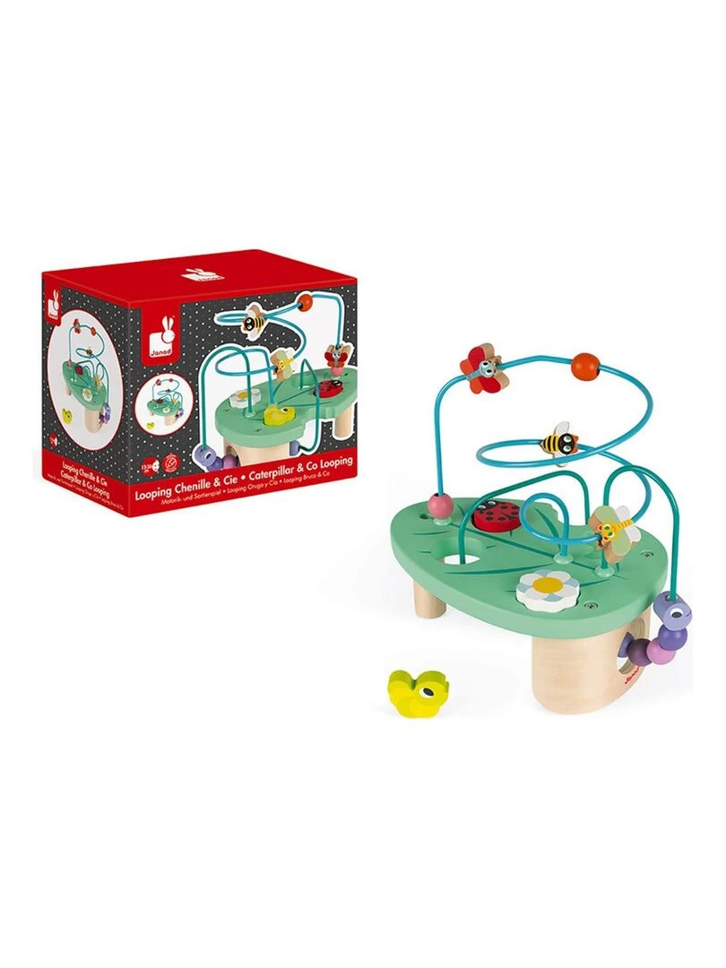Jeu d'activités looping Chenille & Cie   N/A