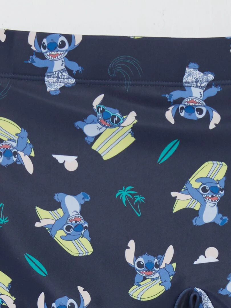 Maillot de bain boxer 'Stitch'   Bleu marine