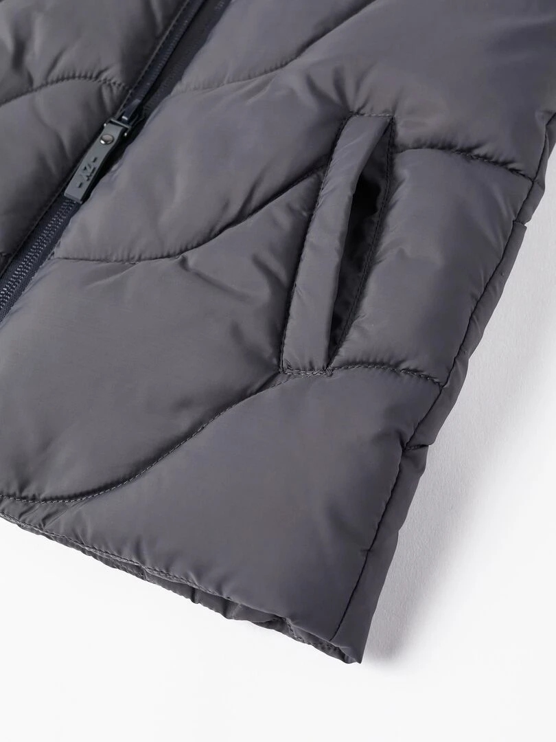Gilet Matelassé pour Garçon  NO DRAMA IN THE BAHAMAS   Gris