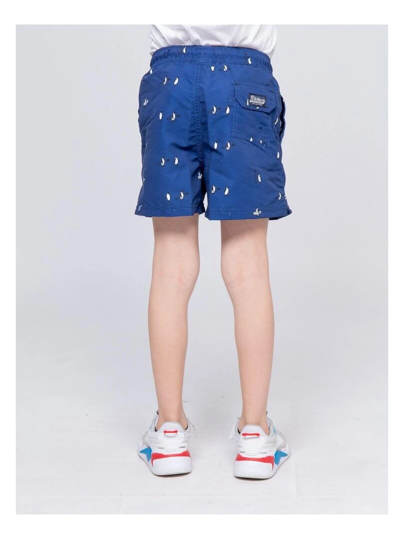 Short de bain GILSON J Bleu marine