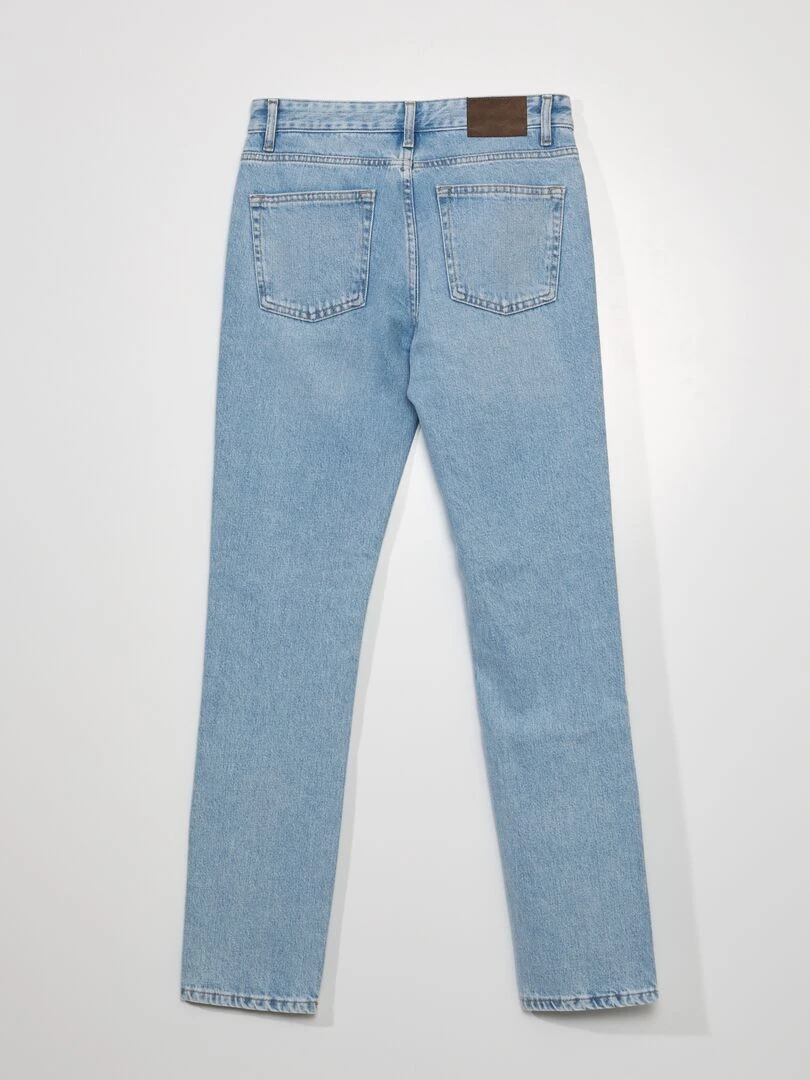 Jean droit L34 Triple stone