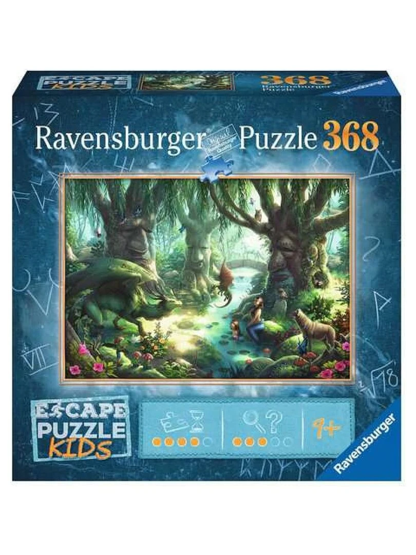 Escape Puzzle Kids Magic Forest Contour pour puzzle 368 pieces N/A