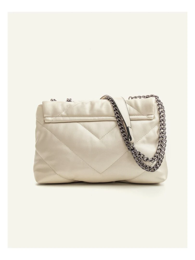 Sac similicuir bandoulière DL MARJORIE Beige