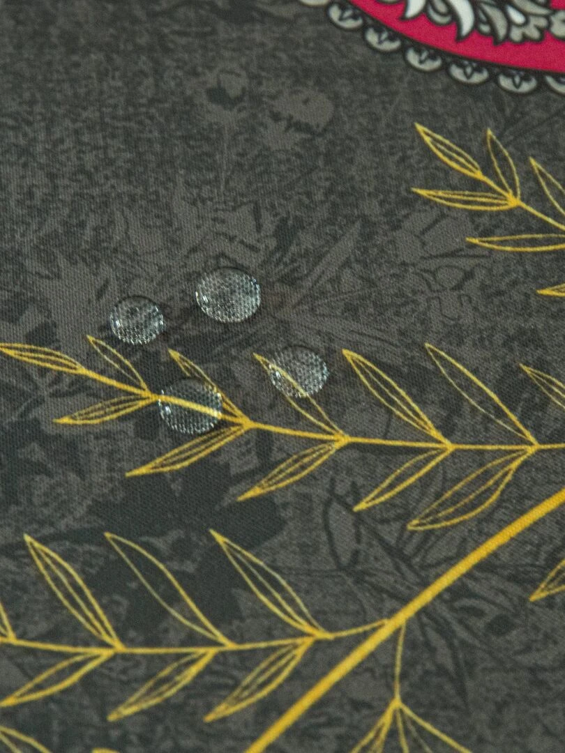 Nappe enduite à l'esprit bucolique   Gris clair