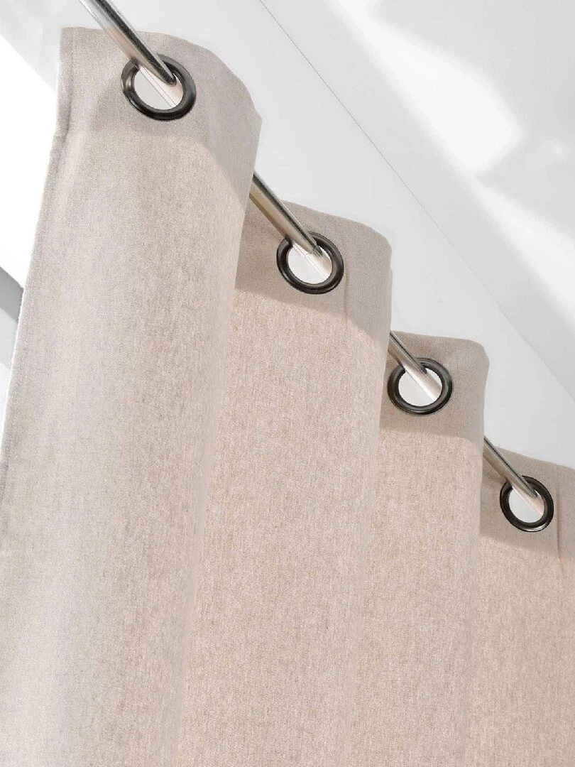 Rideau esprit naturel Beige