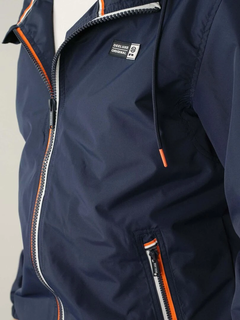 Blouson homme avec capuches doublée 'Deeluxe'   Bleu marine