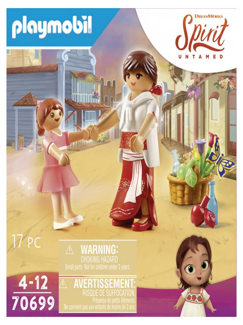 70699 Lucky Enfant Avec Milagro 'playmobil' Spirit   N/A