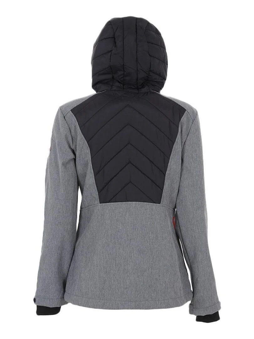 Blouson softshell femme ANDER DEGRE CELSIUS Gris
