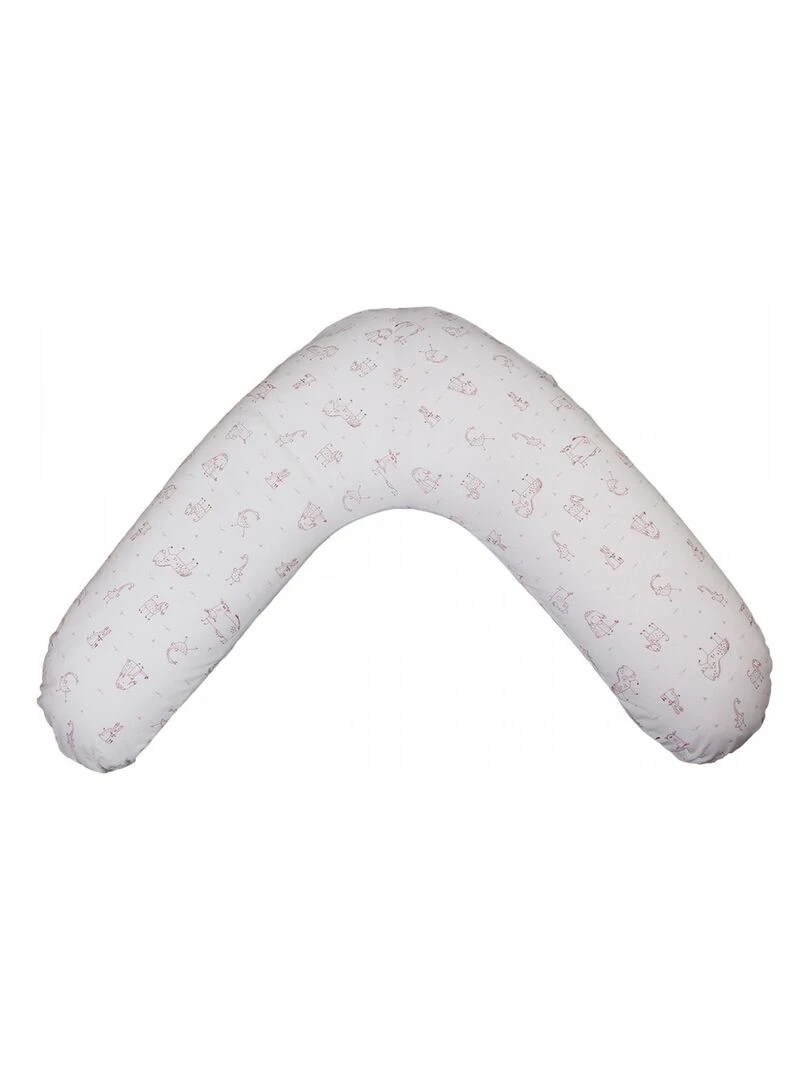 Blanc Avenue Bébé Coussin De Maternité Déhoussable Rouge brique