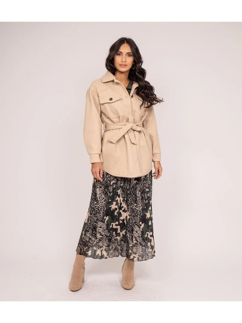 Surchemise UGENIE   Beige