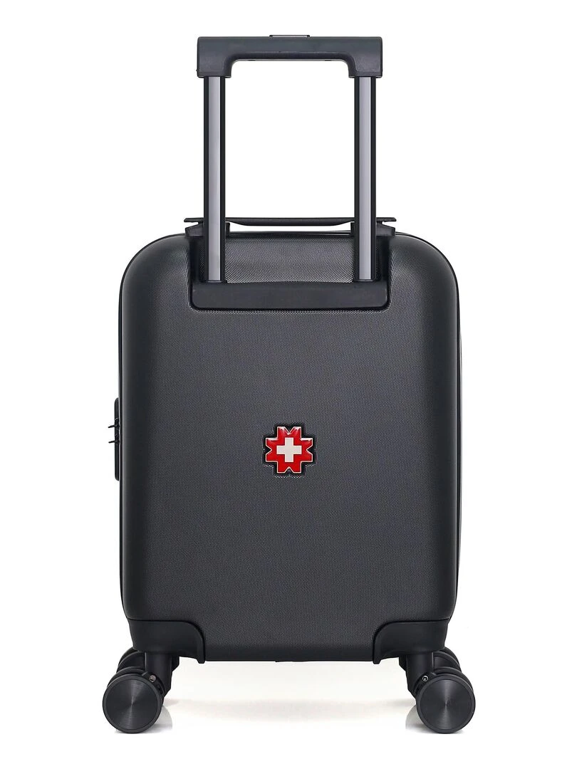 SWISS KOPPER   VALISE CABINE XS AIGLE 4 ROUES 46 CM   Noir