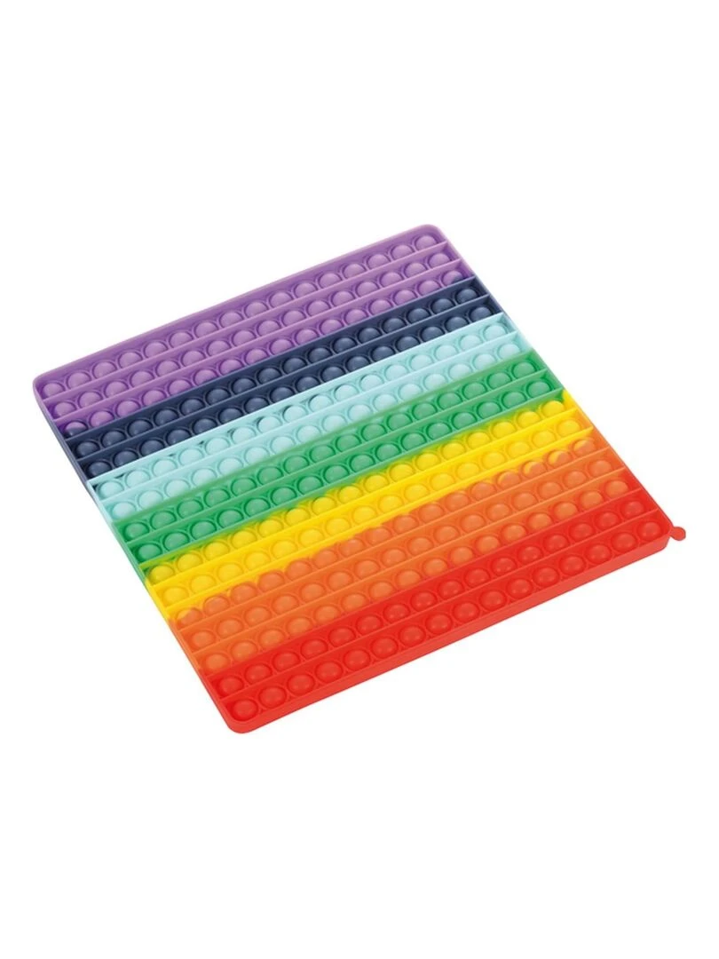 Plaque Pop it arc en ciel 30cm N/A