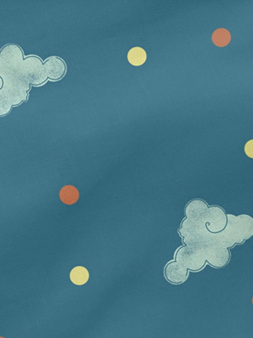 Drap housse The warrior Lit Bébé "Happyfriday"   Blanc