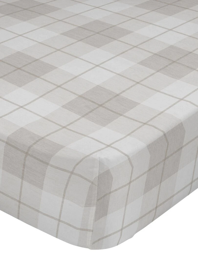 Drap housse Mystical winter "Happyfriday" Blanc