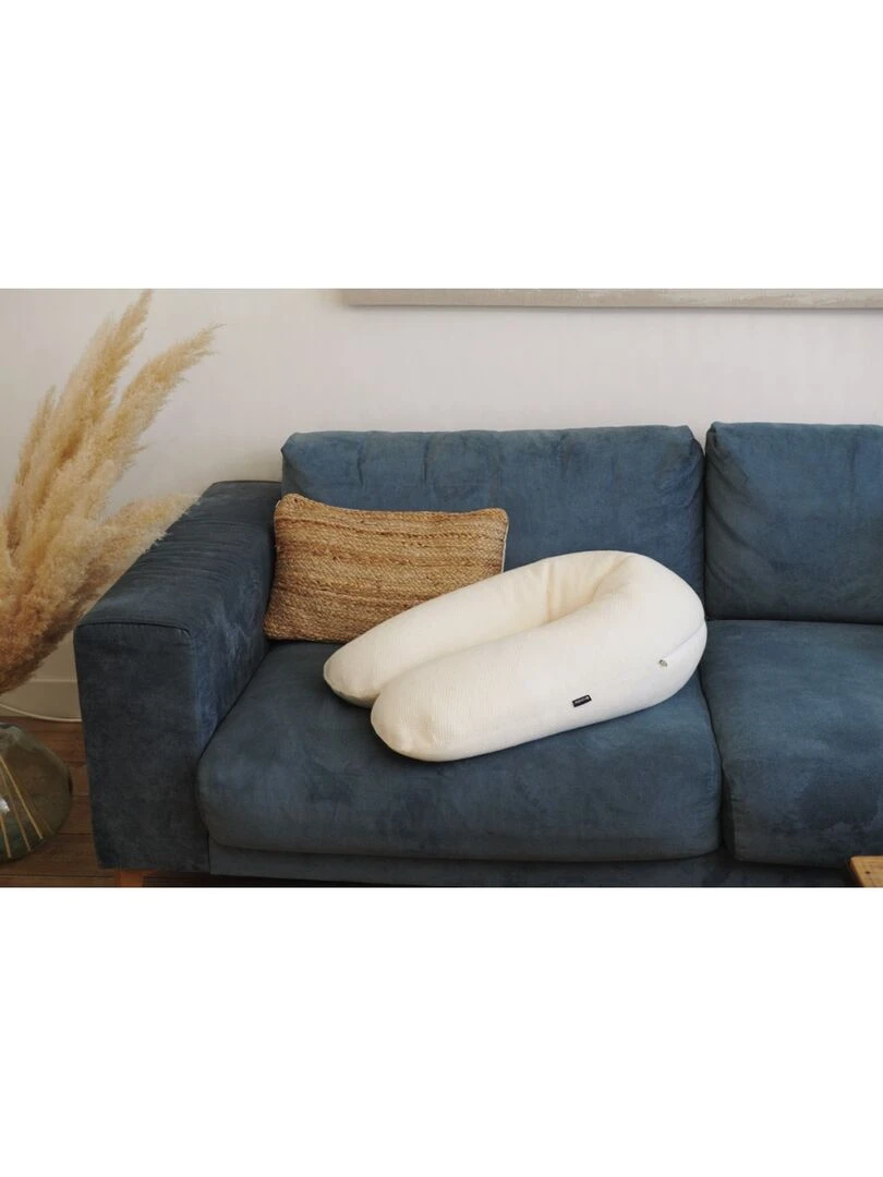 Candide   Coussin de maternité et d'allaitement Multirelax Coton   Ecru