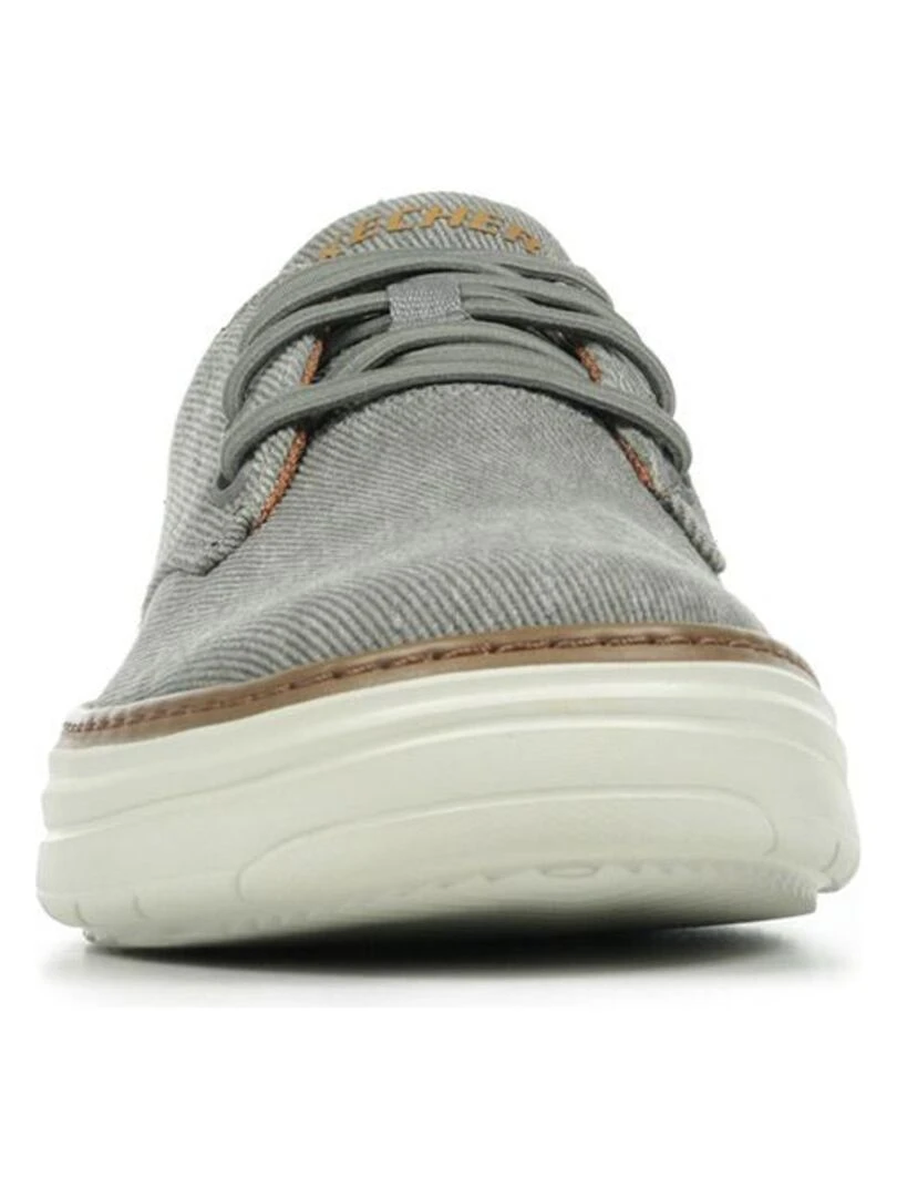 Baskets Skechers Hyland Ratner   Gris Marron