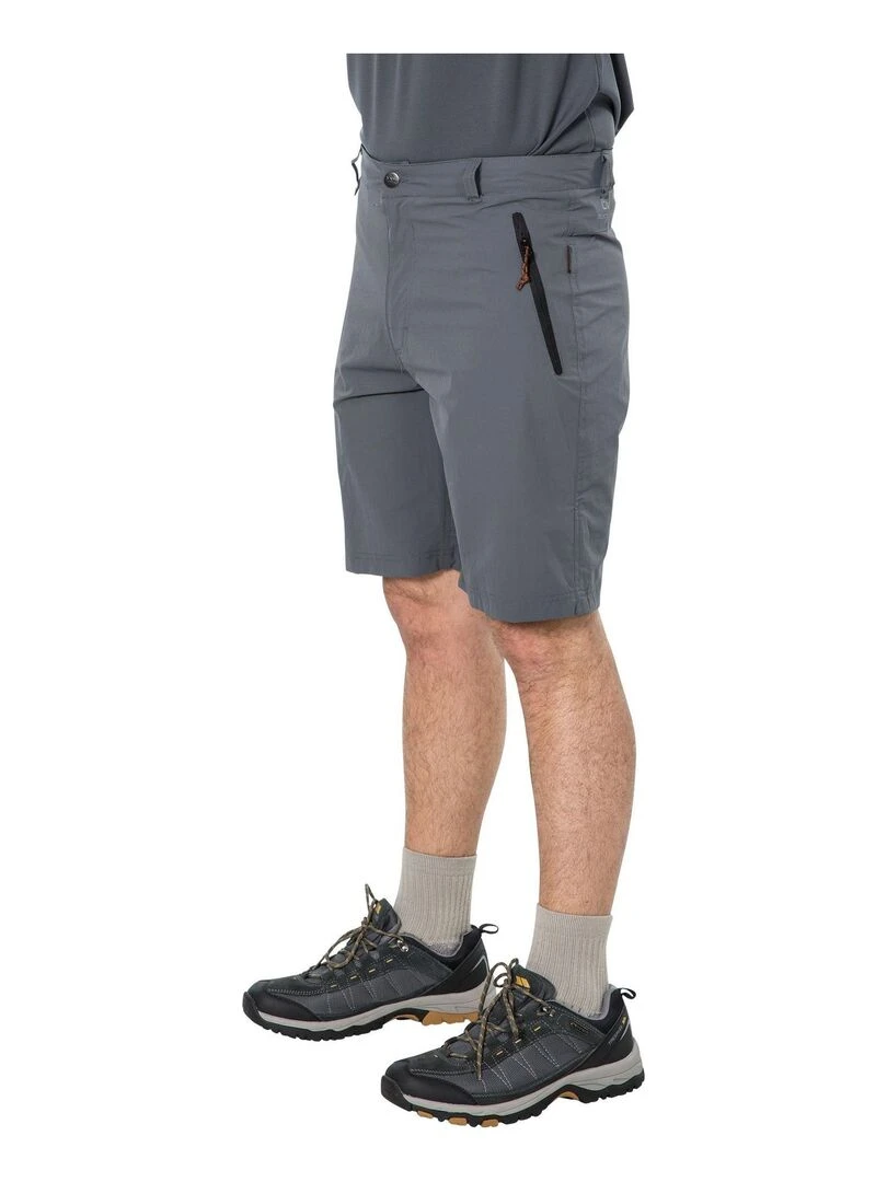 Trespass   Short de randonnée RUNNEL   Gris