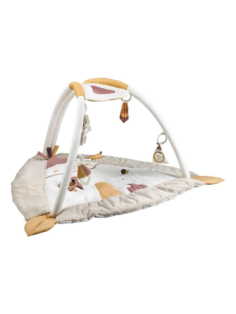 Tapis d'éveil Tipi bébé 77x77cm en polyester beige Beige