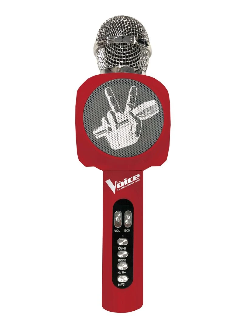 Micro Karaoké Sans Fil Avec Enceinte Bluetooth® Intégrée The Voice Fonction Changement De Voix N/A
