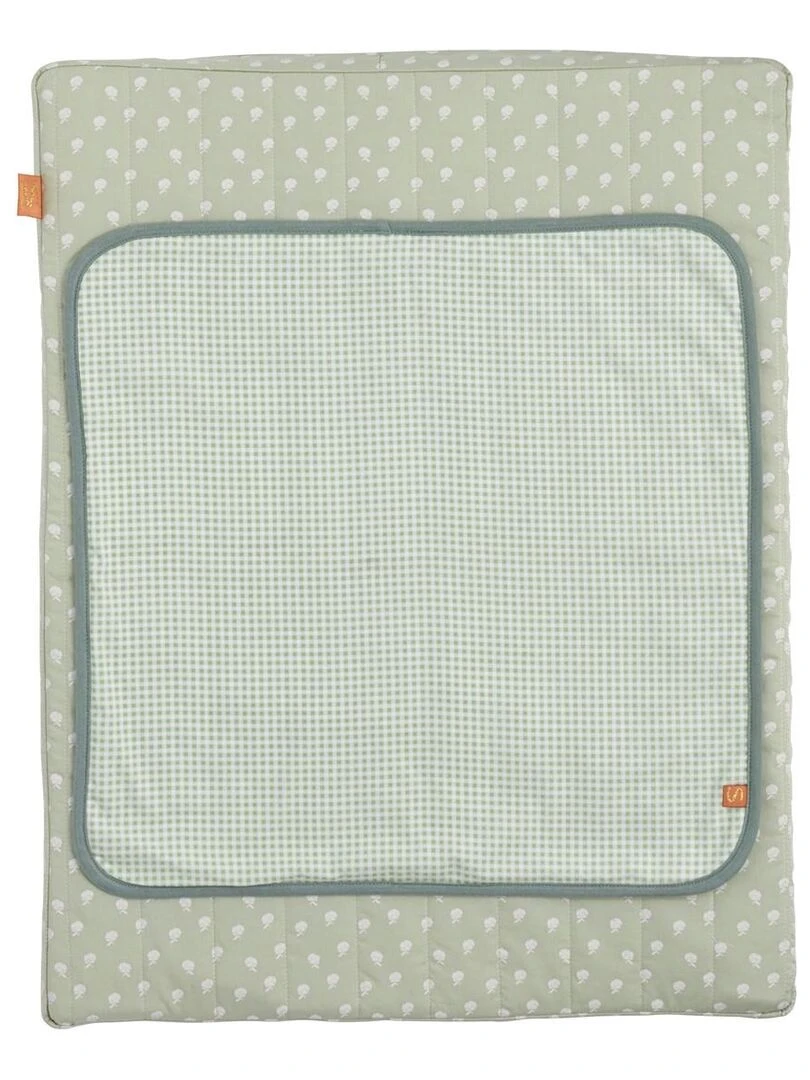 Matelas à langer et serviette en coton SAUTHON Vert tilleul