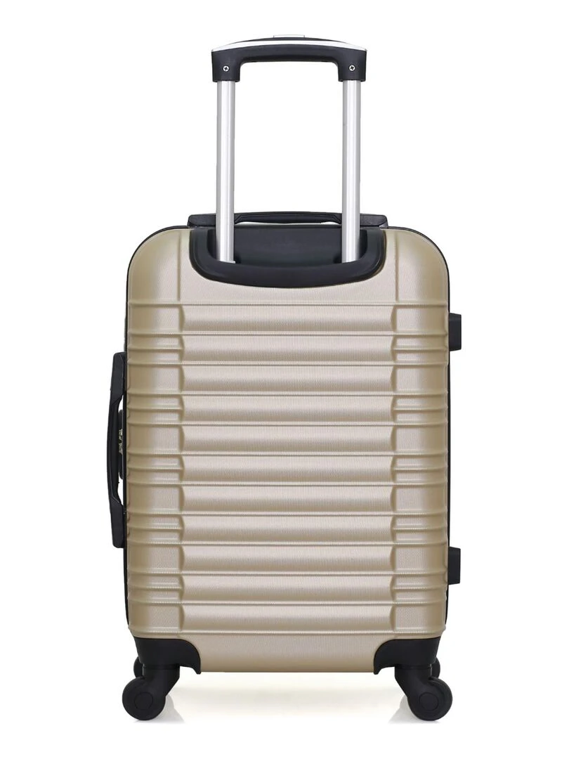 LPB LUGGAGE   VALISE CABINE ABS GIULIA 4 ROUES 55 CM   Beige