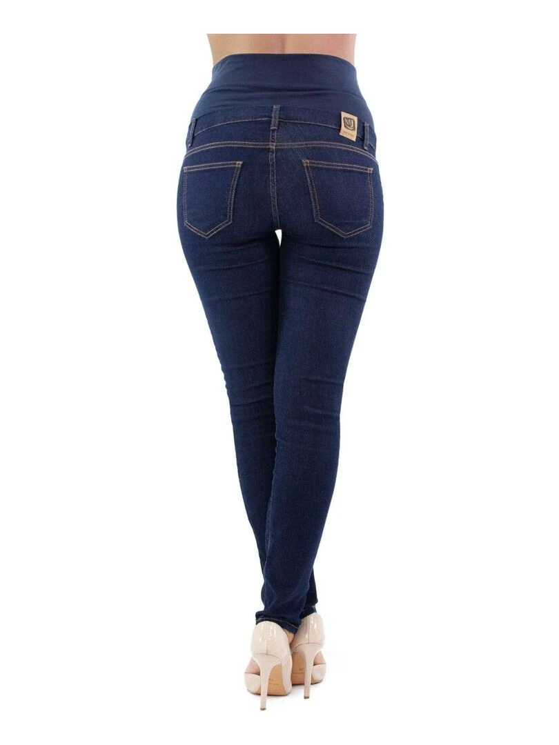 Jean de grossesse slim fit avec stretch Denim Blue Bleu