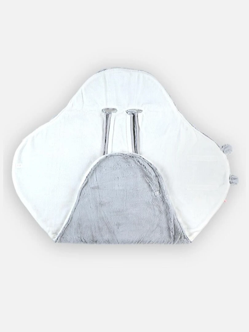 Couverture promenade en fausse fourrure   Noukie's   Gris