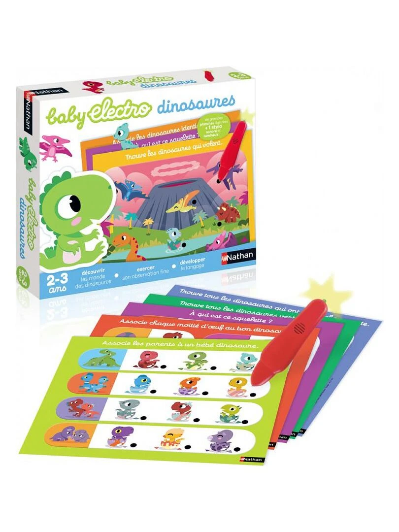 Jeu interactif Électro les dinosaures   N/A
