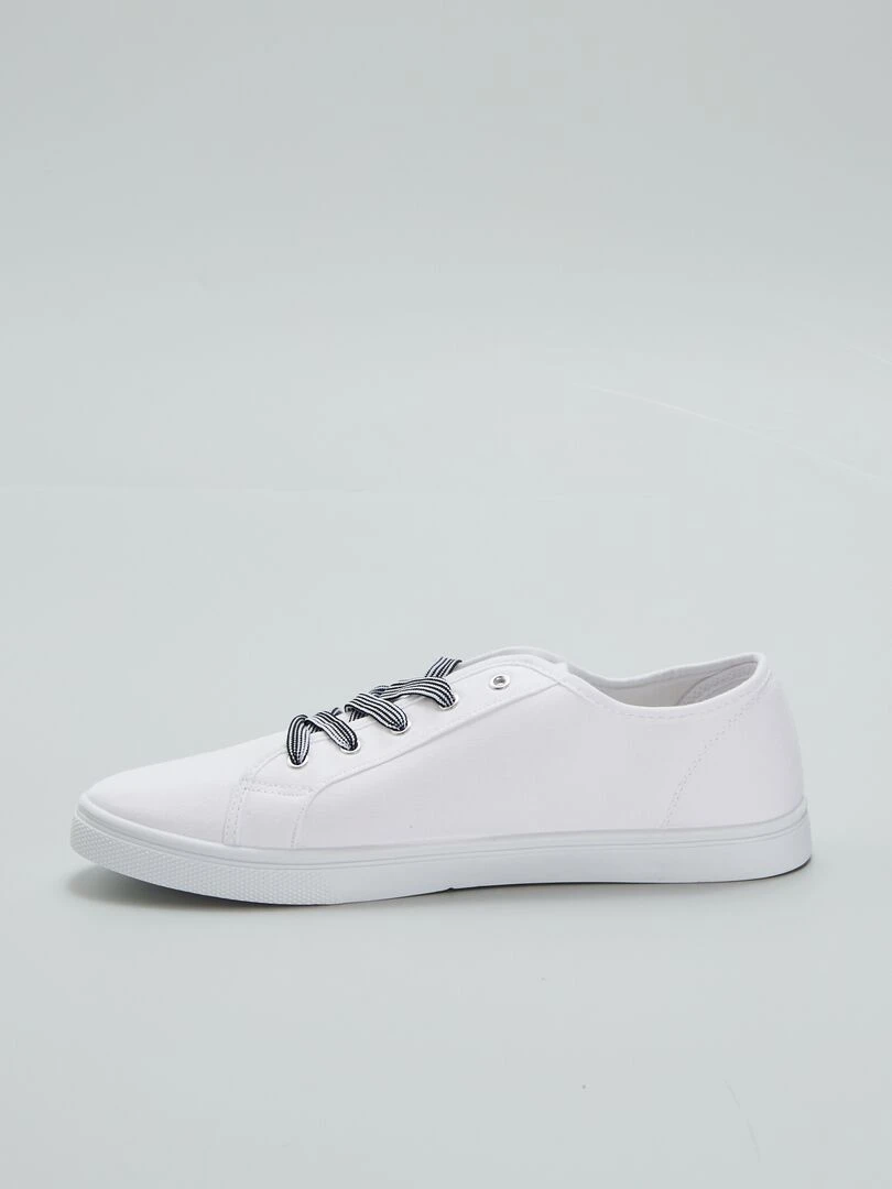 Baskets basses   blanc