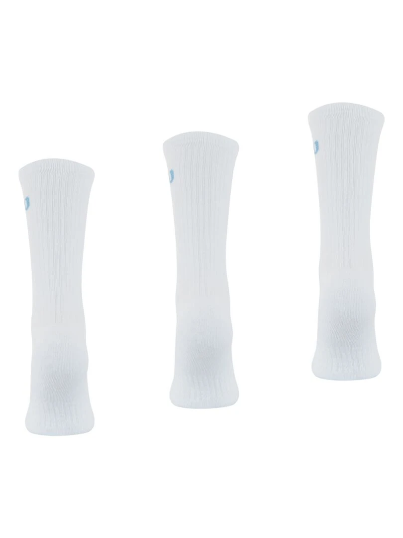 LOT DE 3 PAIRES DE CHAUSSETTES WILSON BLANC   Blanc