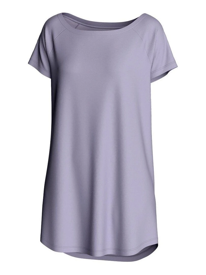 Chemise de nuit Benita à manches courtes   Violet