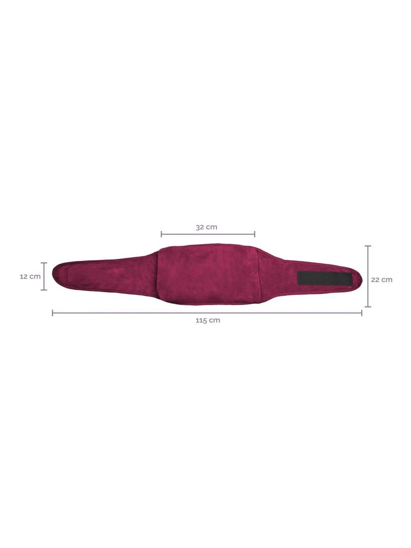 Chauffe mains manchon chauffant avec ceinture réglable Vivezen Violet