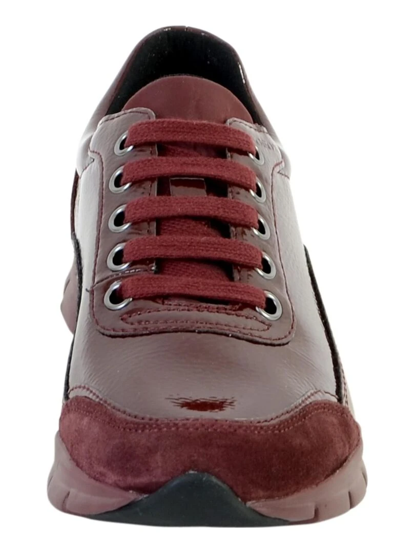 Basket Geox D Sukie B   Rouge