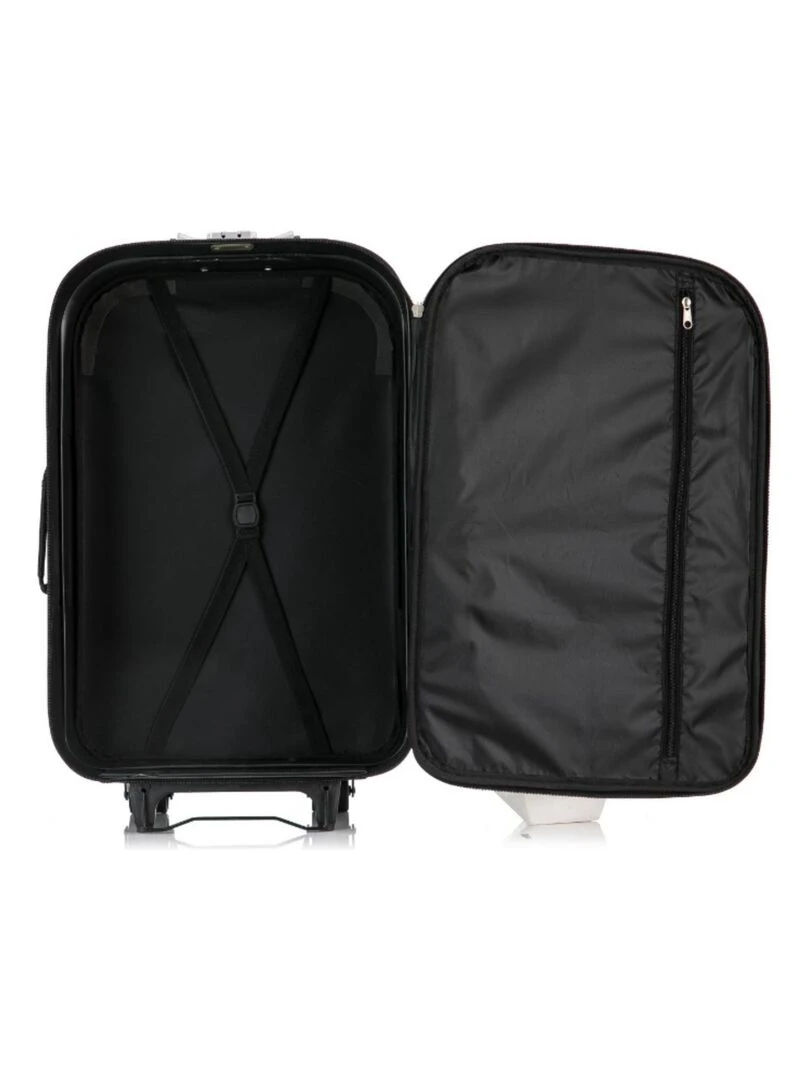 WAVE PARIS   Valise weekend POLYESTER LOIRE 65 cm   Noir