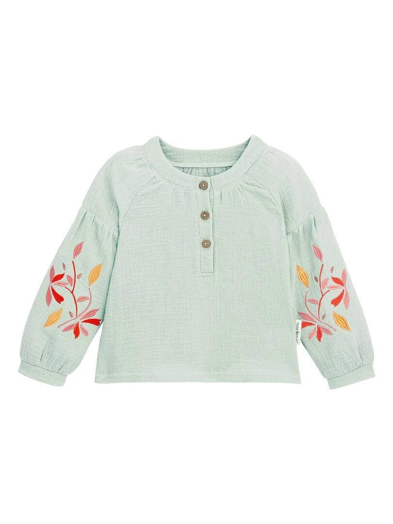 Blouse fille Minaouet Vert
