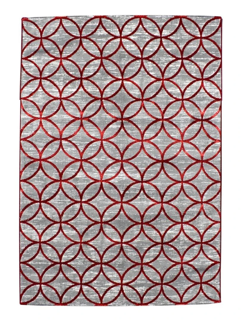 Tapis salon MILOS Rouge