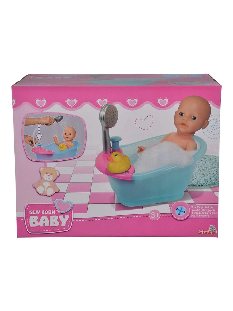 New Born Baignoire Bébé Poupée Baignoire N/A