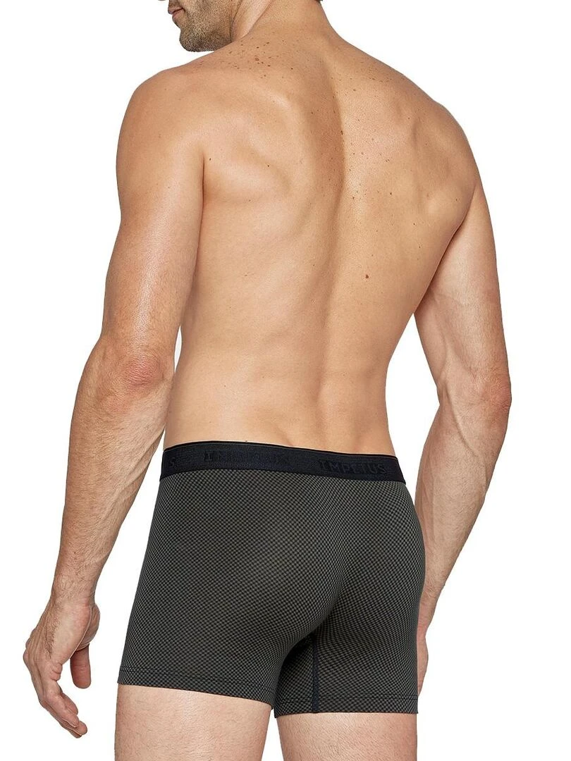 Boxer coton imprimé Maw   Vert