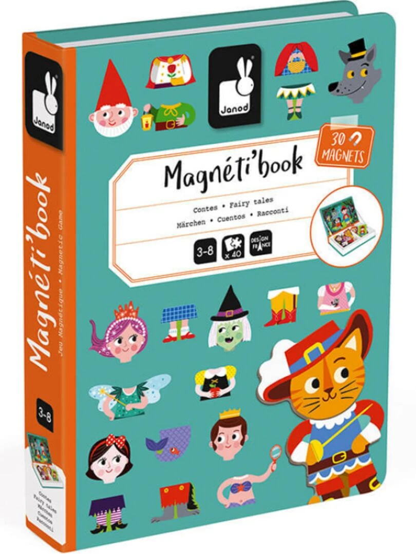 Jeu Magnétique Magneti'book Contes   N/A