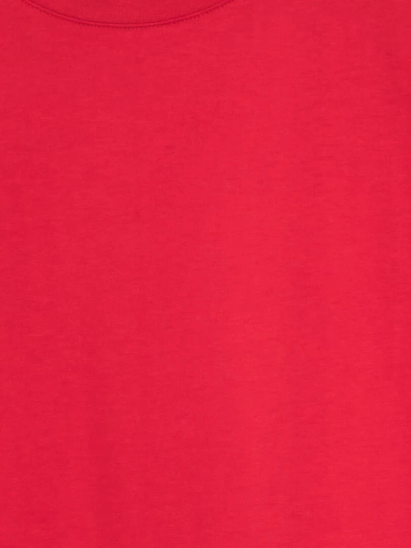 T shirt à col rond en coton   Tough Cotton™   rouge