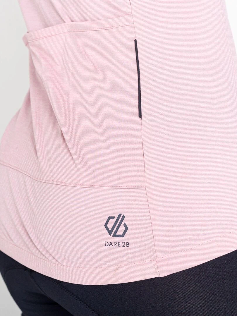 Dare 2B   Maillot PEDAL THROUGH IT   Rose pâle