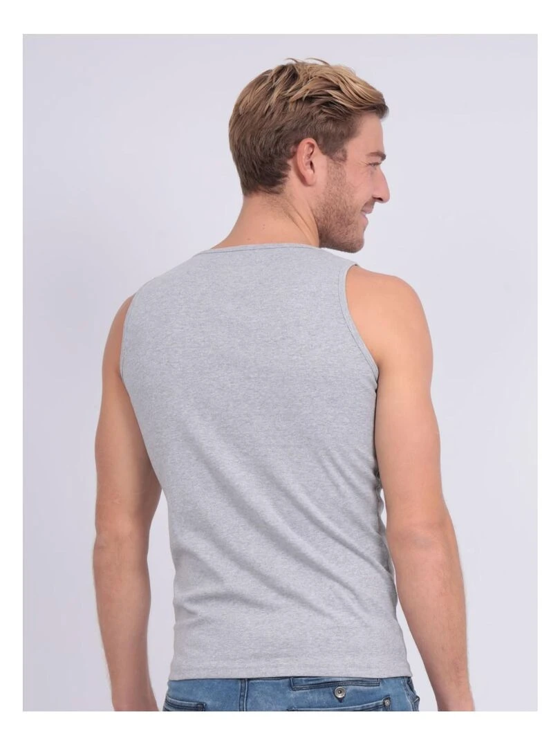 Débardeur pur coton organique WILL III Gris
