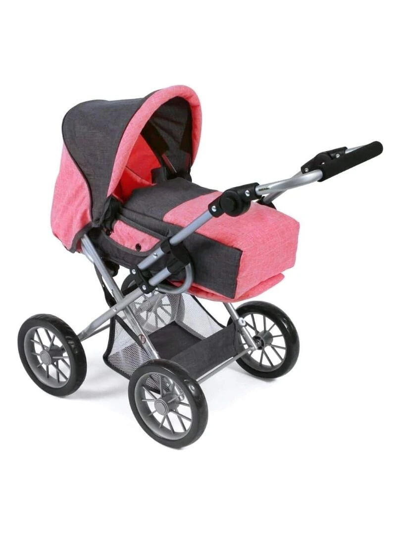 'leni' Landau Combiné Pour Poupée Gris Foncé Rose N/A