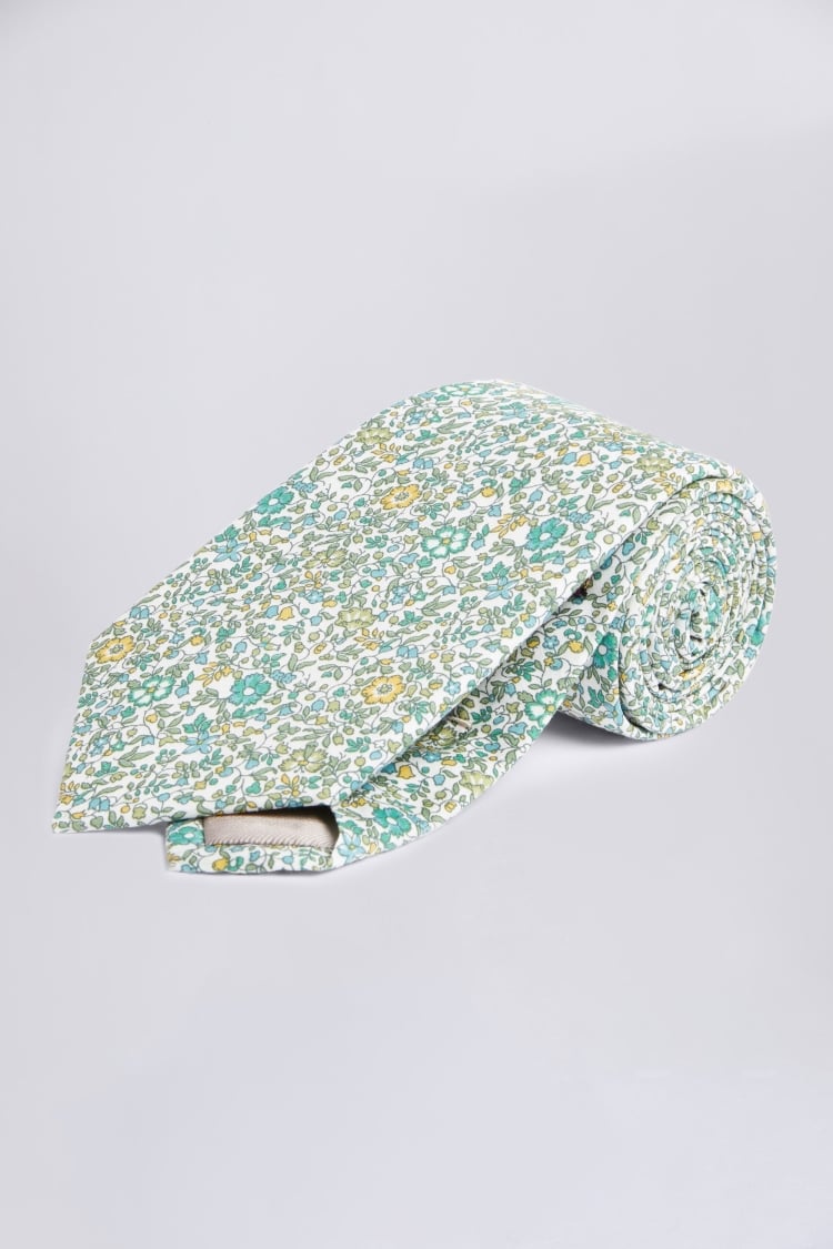 Sage Berry Pocket Square Made with Liberty Fabric    Buy Online at Moss