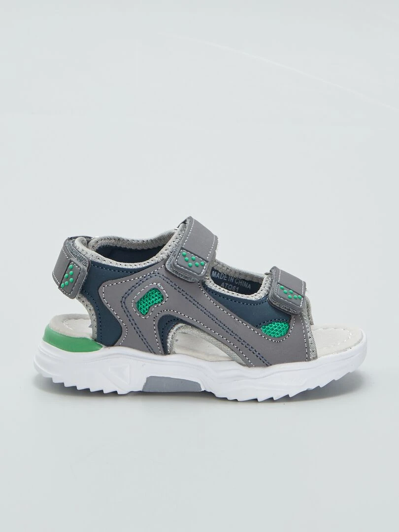 Sandales style randonnée HO_GREY