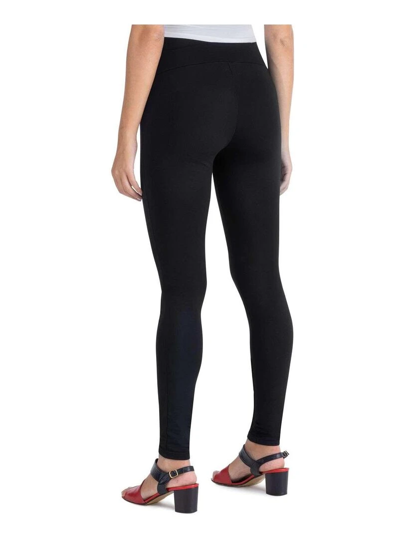 Legging de grossesse 4 saisons en coton Noir Noir