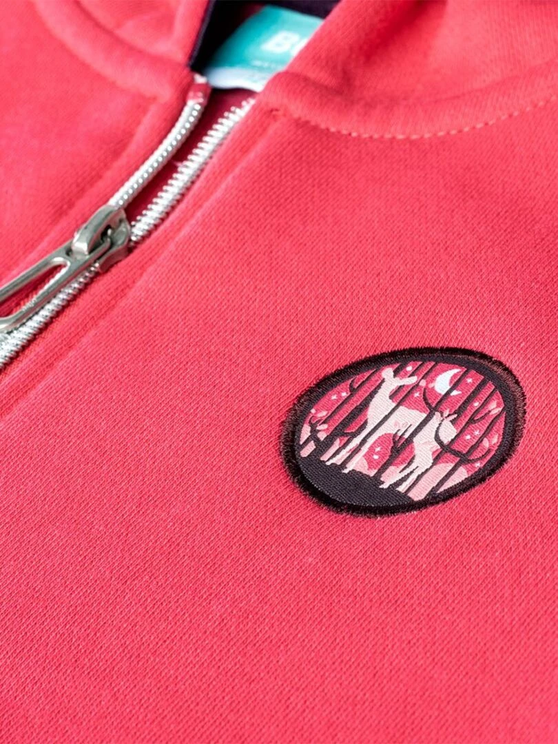 Bejo   Veste à capuche ASHIRA   Rose framboise