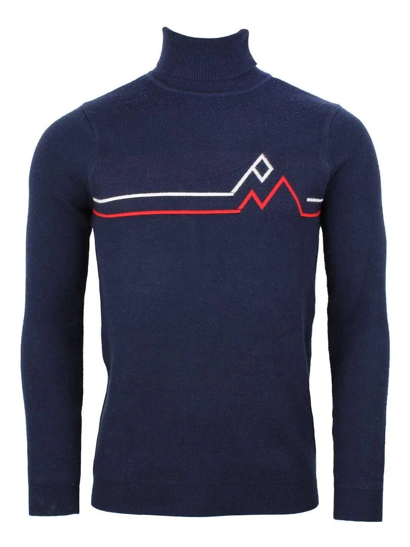 Pull homme CIOTAT PEAK MOUNTAIN Bleu marine