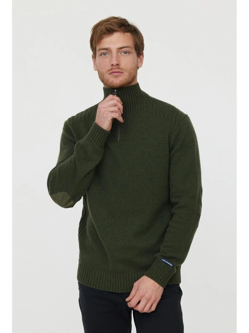 Lee Cooper Pull manches longues polyester regular CHAR Vert